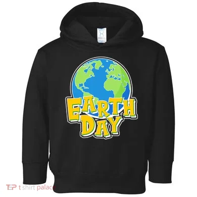 Fun Celebrate Earth Day Toddler Hoodie