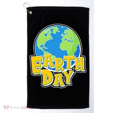 Fun Celebrate Earth Day Golf Towel