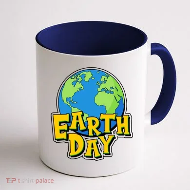Fun Celebrate Earth Day Coffee Mug back