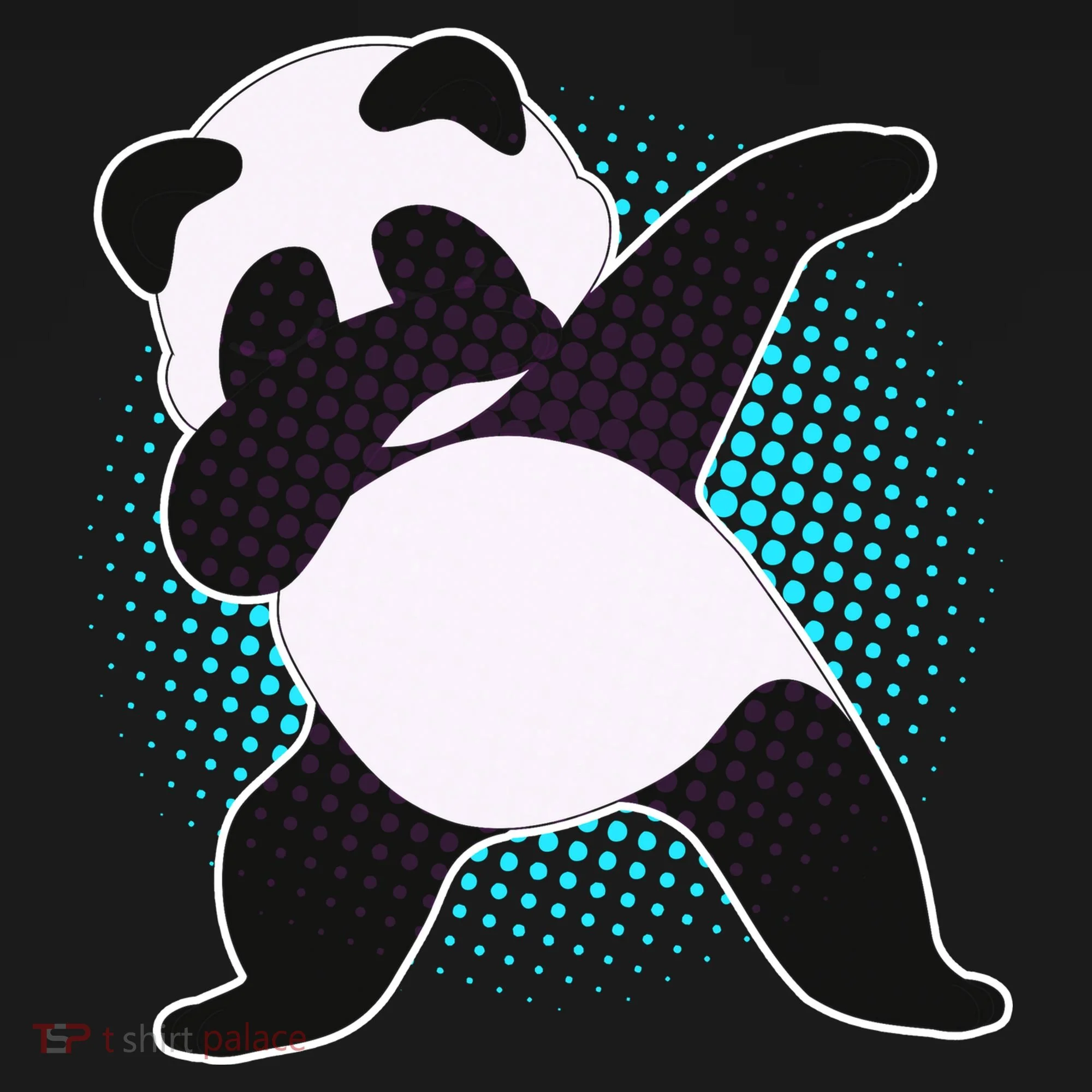 Fun Dabbing Panda Dab Move Coaster