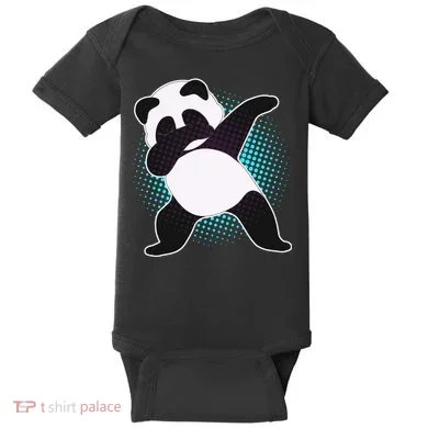 Fun Dabbing Panda Dab Move Baby Bodysuit