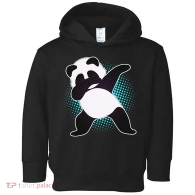 Fun Dabbing Panda Dab Move Toddler Hoodie