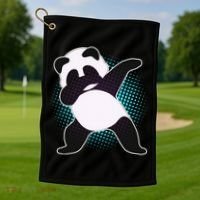 Fun Dabbing Panda Dab Move Golf Towel thumb 1