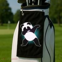 Fun Dabbing Panda Dab Move Golf Towel thumb 2