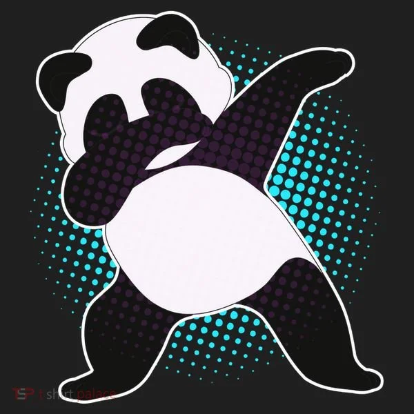 Fun Dabbing Panda Dab Move Golf Towel