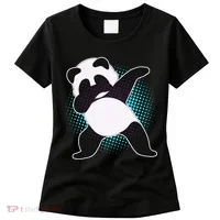 Fun Dabbing Panda Dab Move Women's T-Shirt thumb 0
