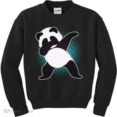 Fun Dabbing Panda Dab Move Kids Sweatshirt