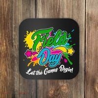 Fun Field Day Let The Games Begin! Coaster thumb 0