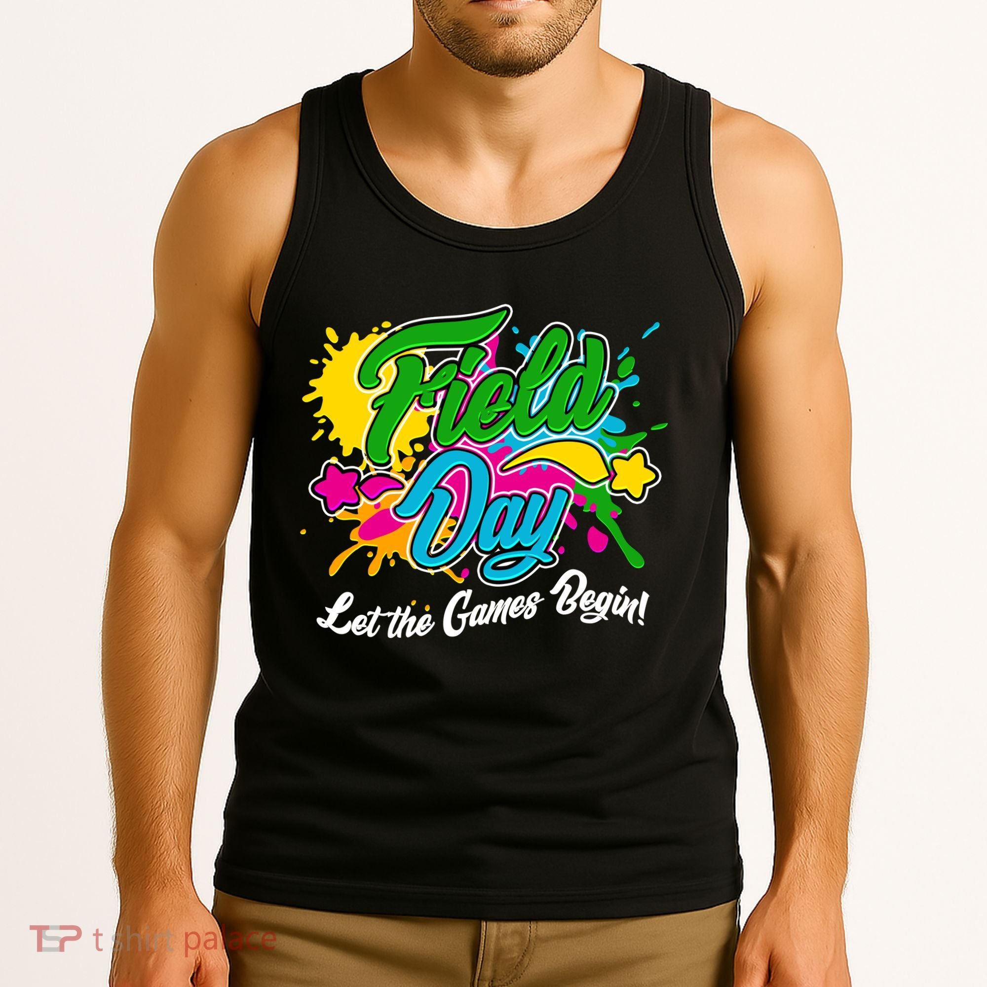 Fun Field Day Let The Games Begin! Tank Top