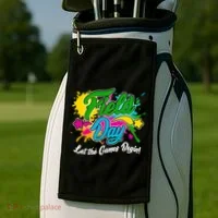 Fun Field Day Let The Games Begin! Golf Towel thumb 2