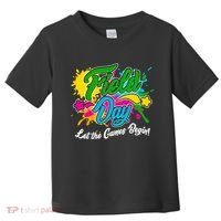 Fun Field Day Let The Games Begin! Toddler T-Shirt thumb 0