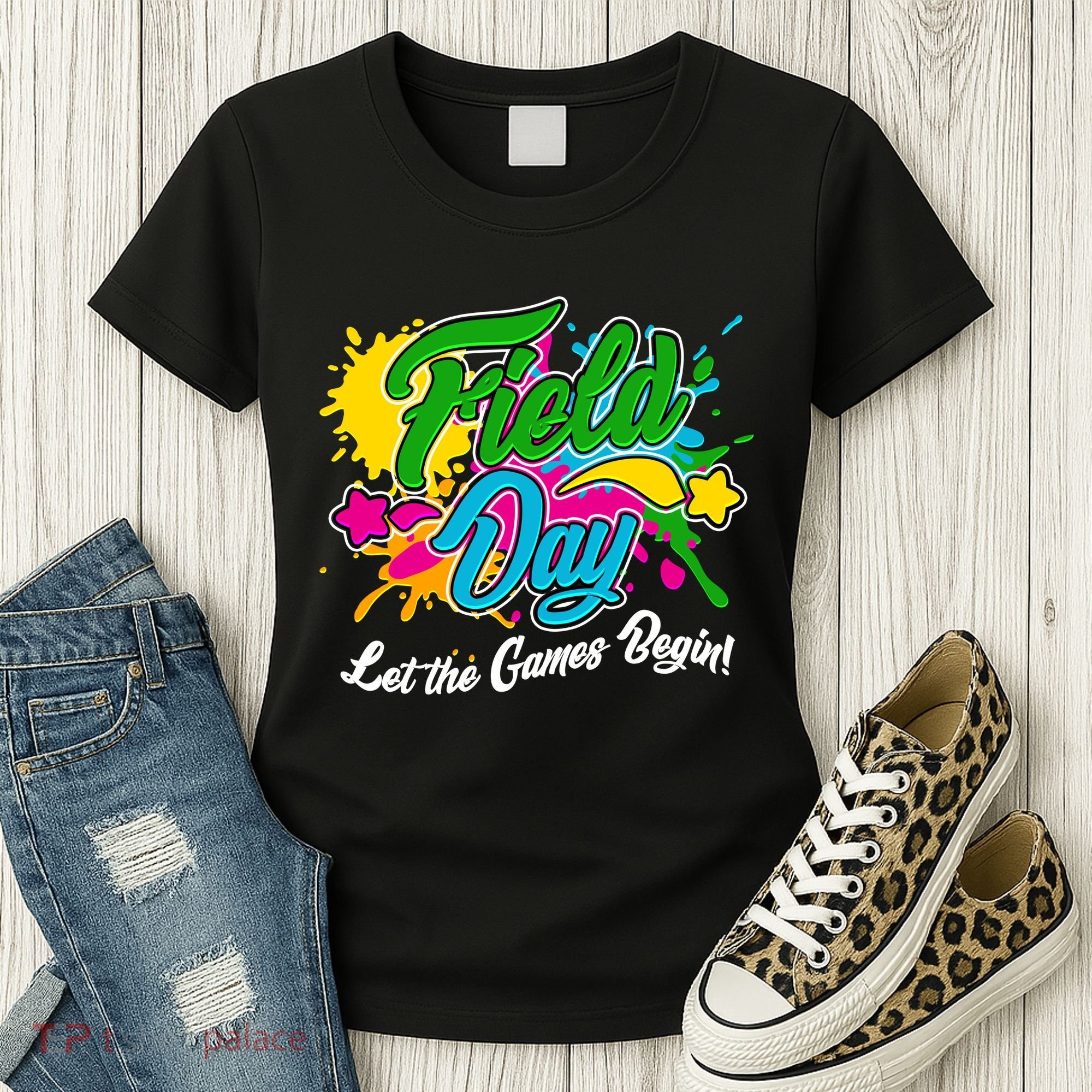 Fun Field Day Let The Games Begin! Women's T-Shirt