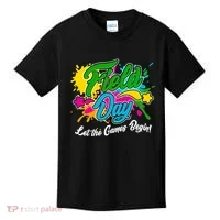 Fun Field Day Let The Games Begin! Kids T-Shirt thumb 0