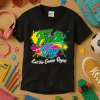 Fun Field Day Let The Games Begin! Kids T-Shirt thumb 3