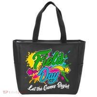 Fun Field Day Let The Games Begin! Tote Bag thumb 0