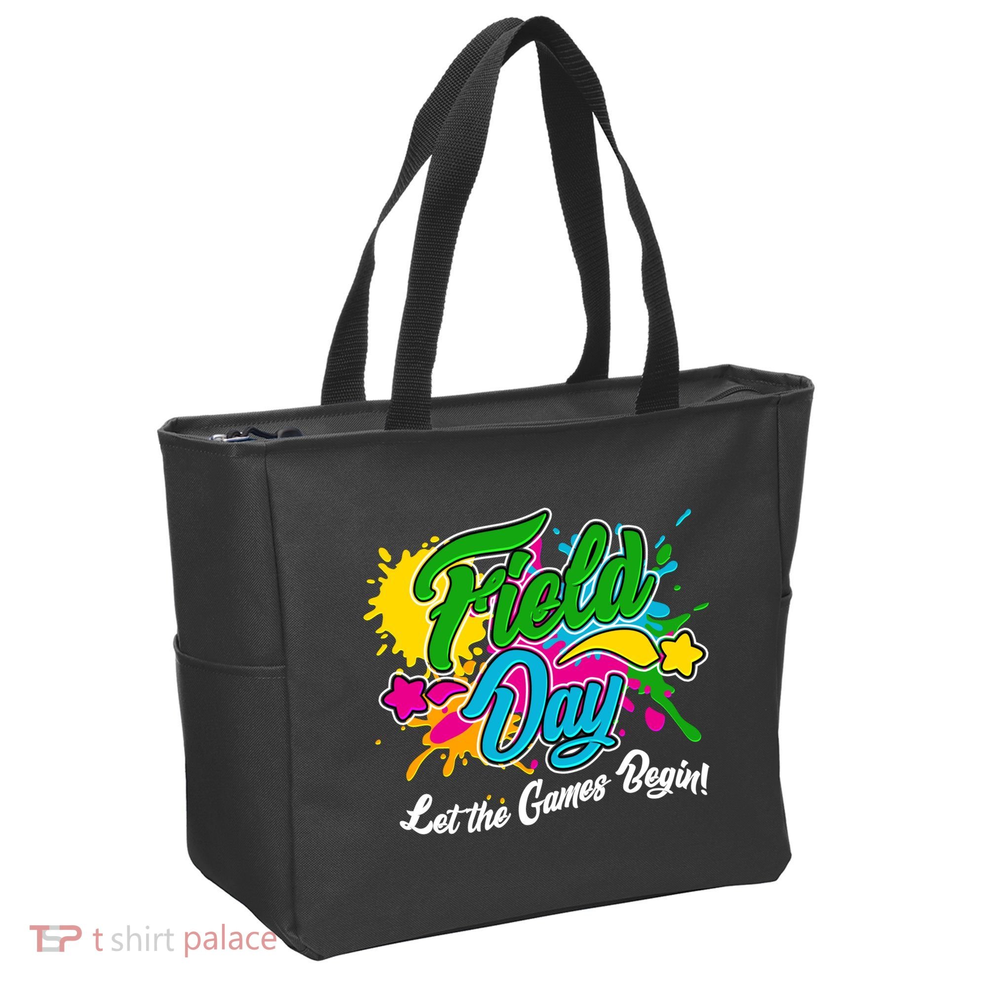 Fun Field Day Let The Games Begin! Tote Bag