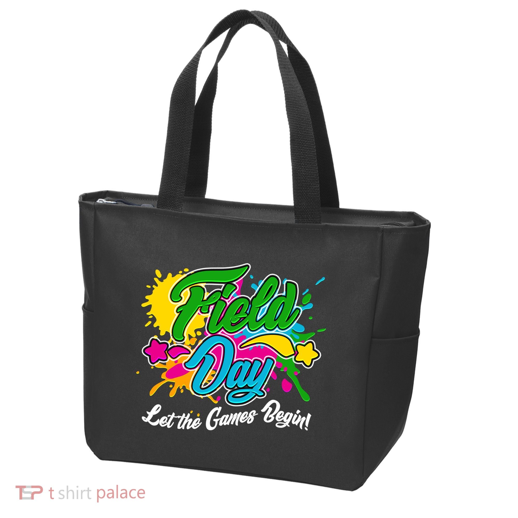 Fun Field Day Let The Games Begin! Tote Bag