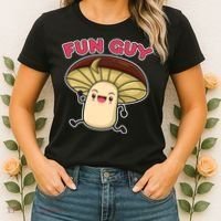 Fun Guy Fungi Mushroom Women's T-Shirt thumb 2