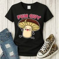 Fun Guy Fungi Mushroom Women's T-Shirt thumb 3