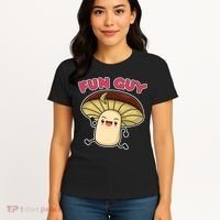 Fun Guy Fungi Mushroom Women's T-Shirt thumb 4