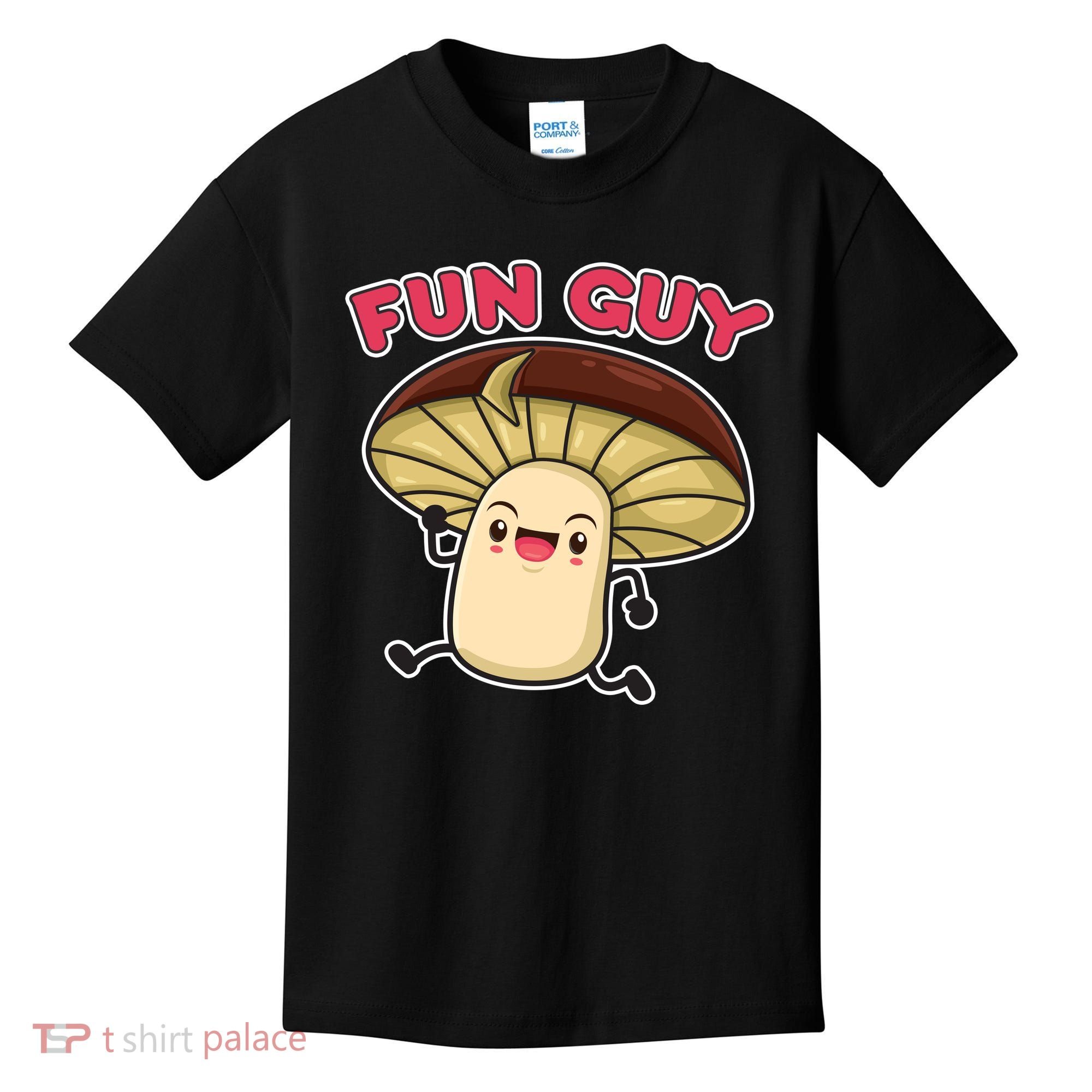 Fun Guy Fungi Mushroom Kids T-Shirt