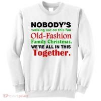 Fun Old Fashion Family Christmas Sweatshirt thumb 0