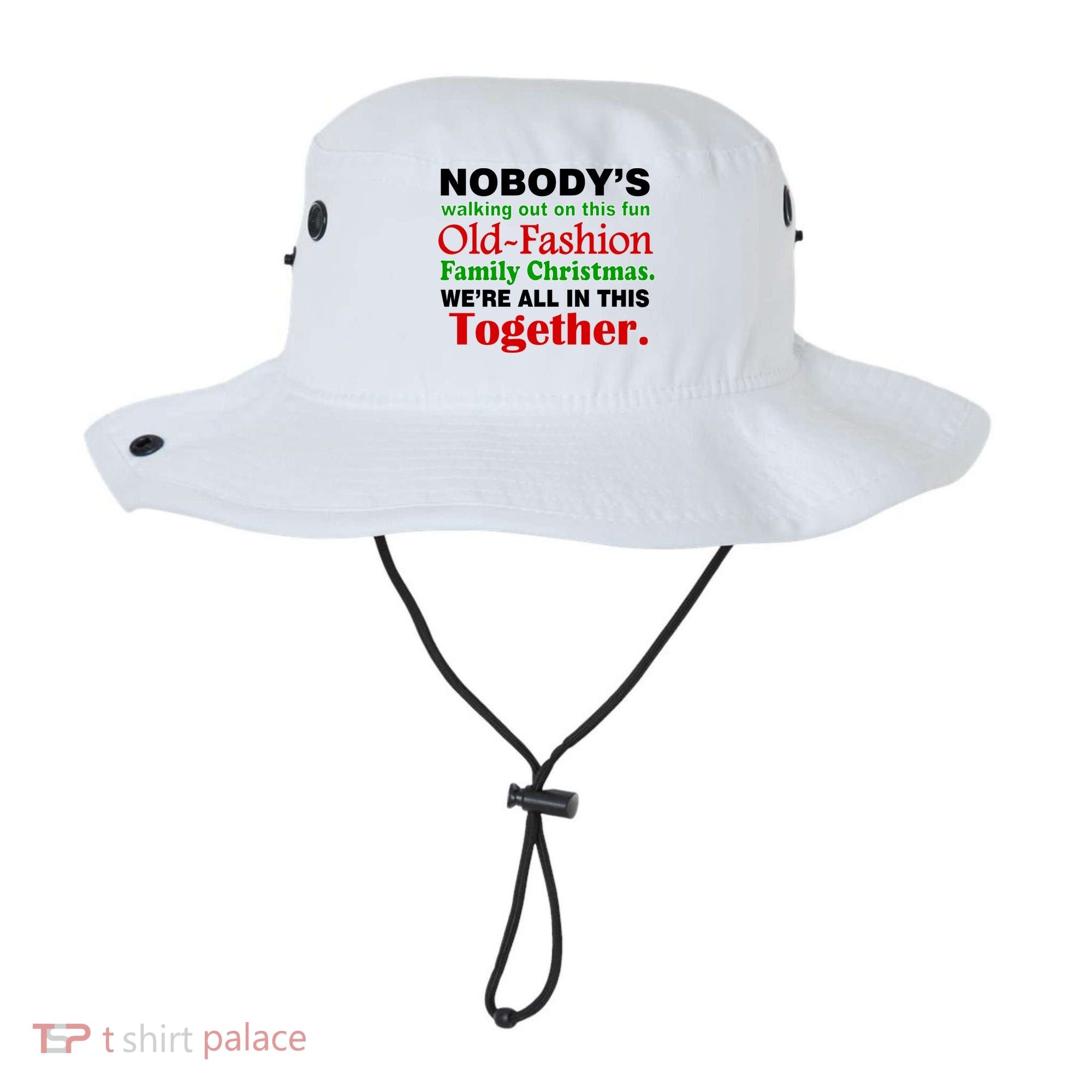 Fun Old Fashion Family Christmas Bucket Hat