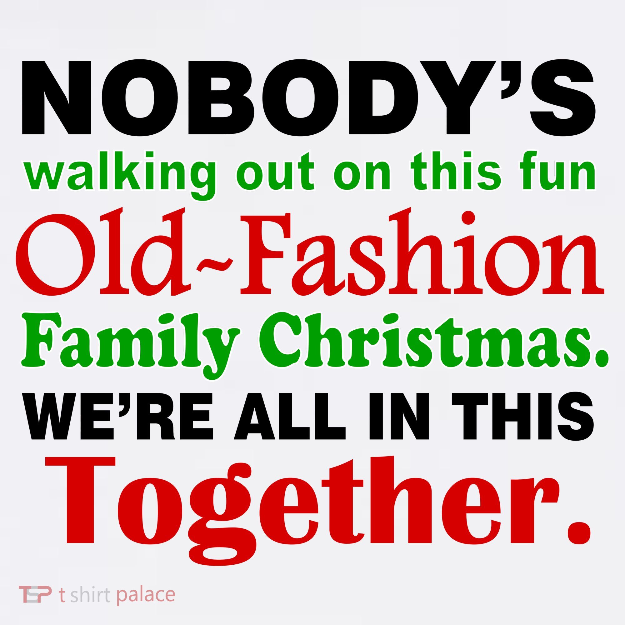 Fun Old Fashion Family Christmas Women's Hoodie