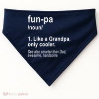 Fun-pa Fun Papa USA-Made Doggie Bandana thumb 0