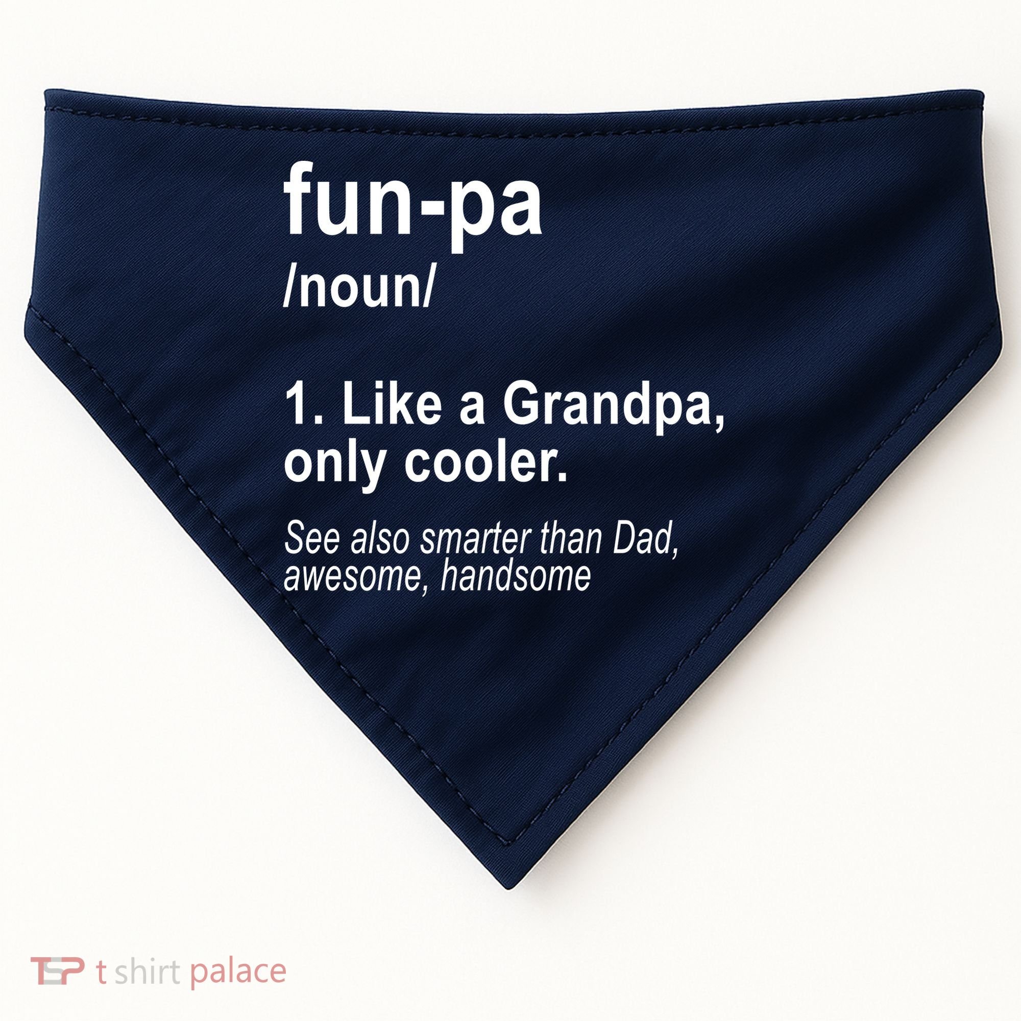 Fun-pa Fun Papa USA-Made Doggie Bandana