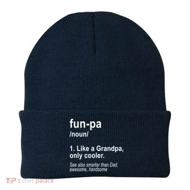 Fun-pa Fun Papa Beanie