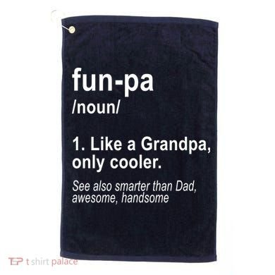 Fun-pa Fun Papa Golf Towel