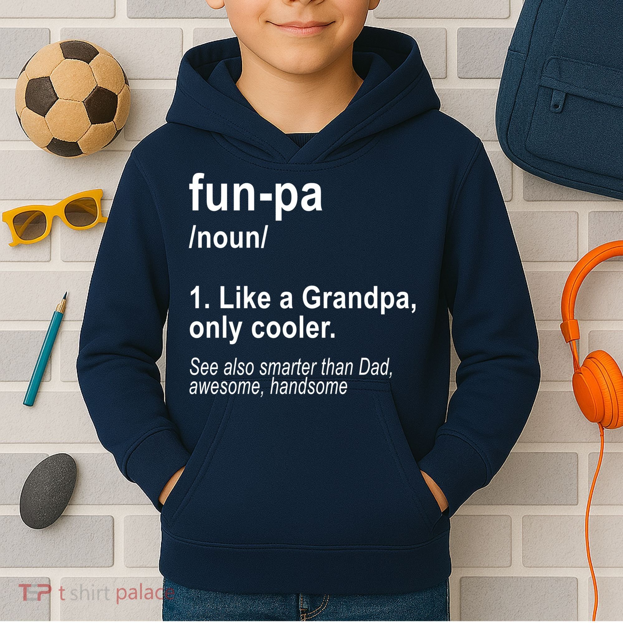 Fun-pa Fun Papa Kids Hoodie