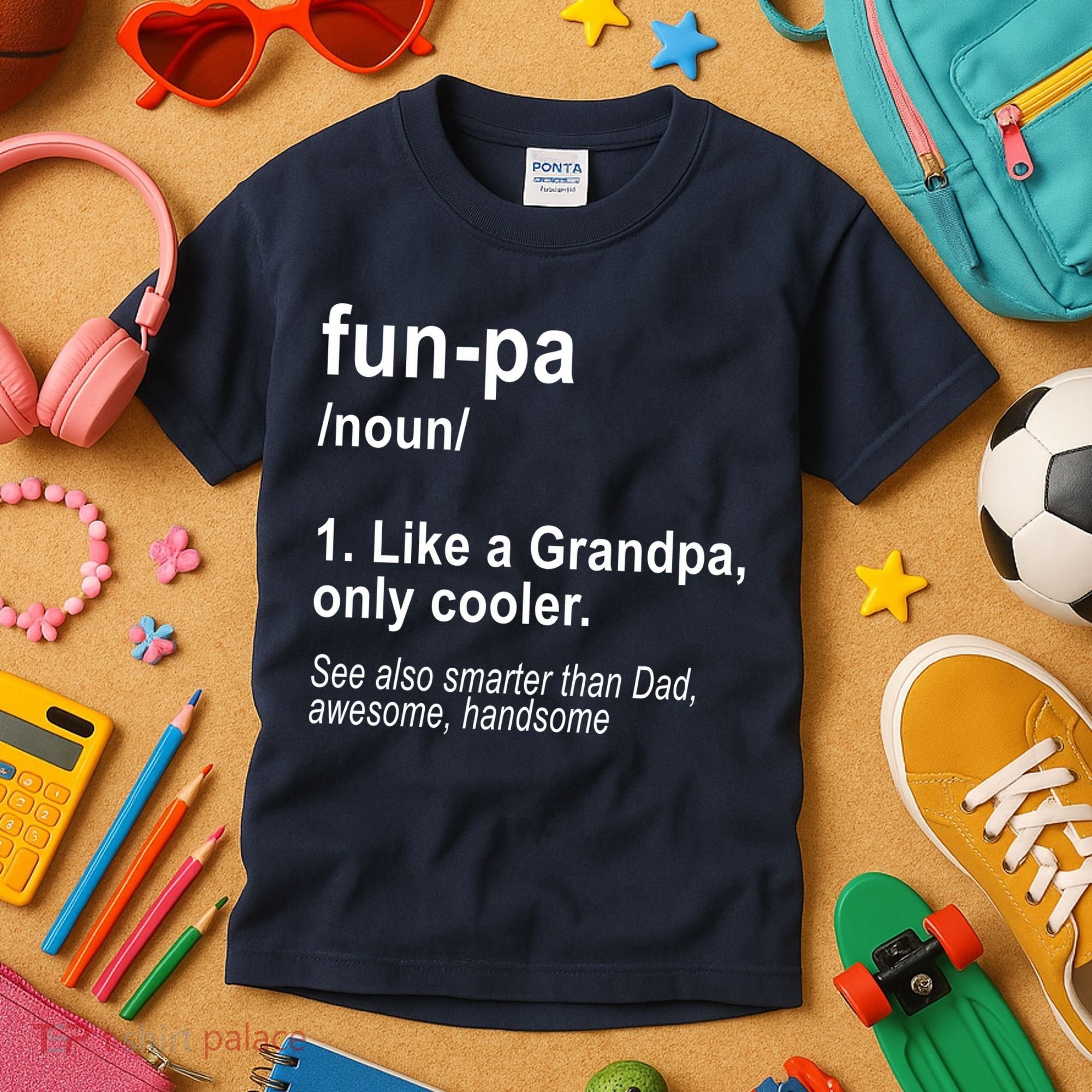 Fun-pa Fun Papa Kids T-Shirt