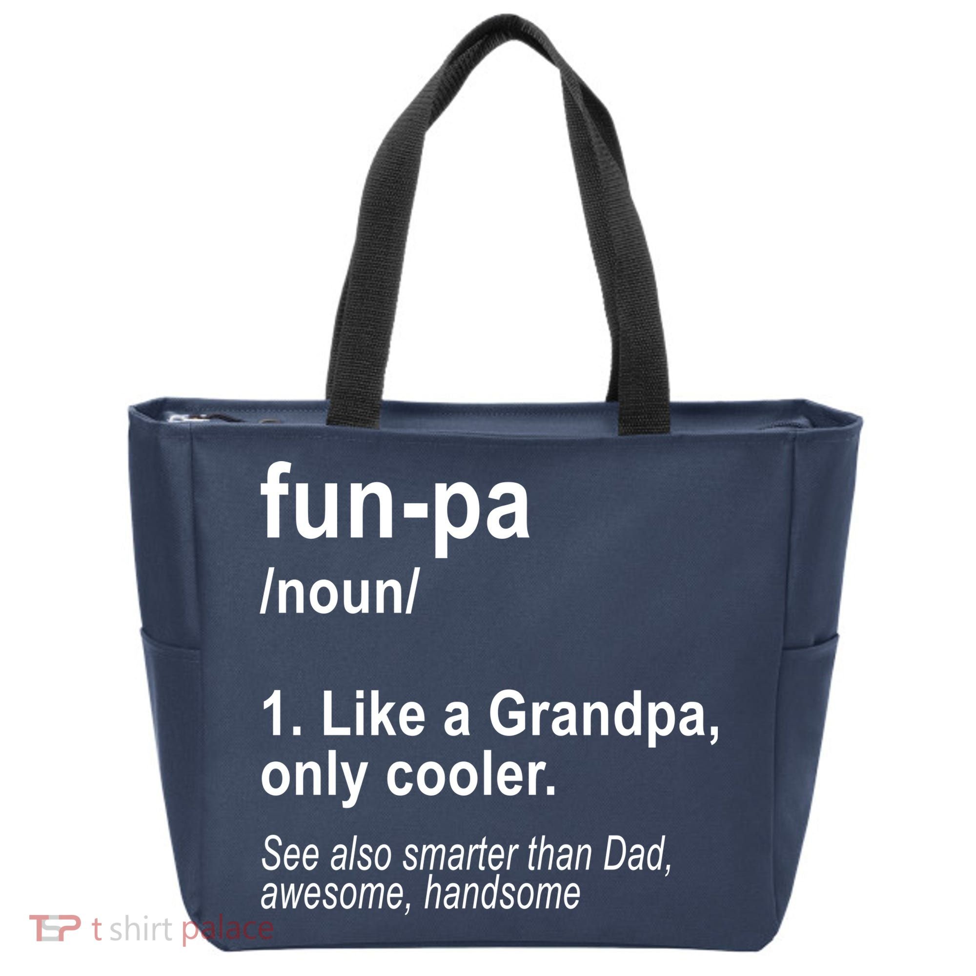 Fun-pa Fun Papa Tote Bag