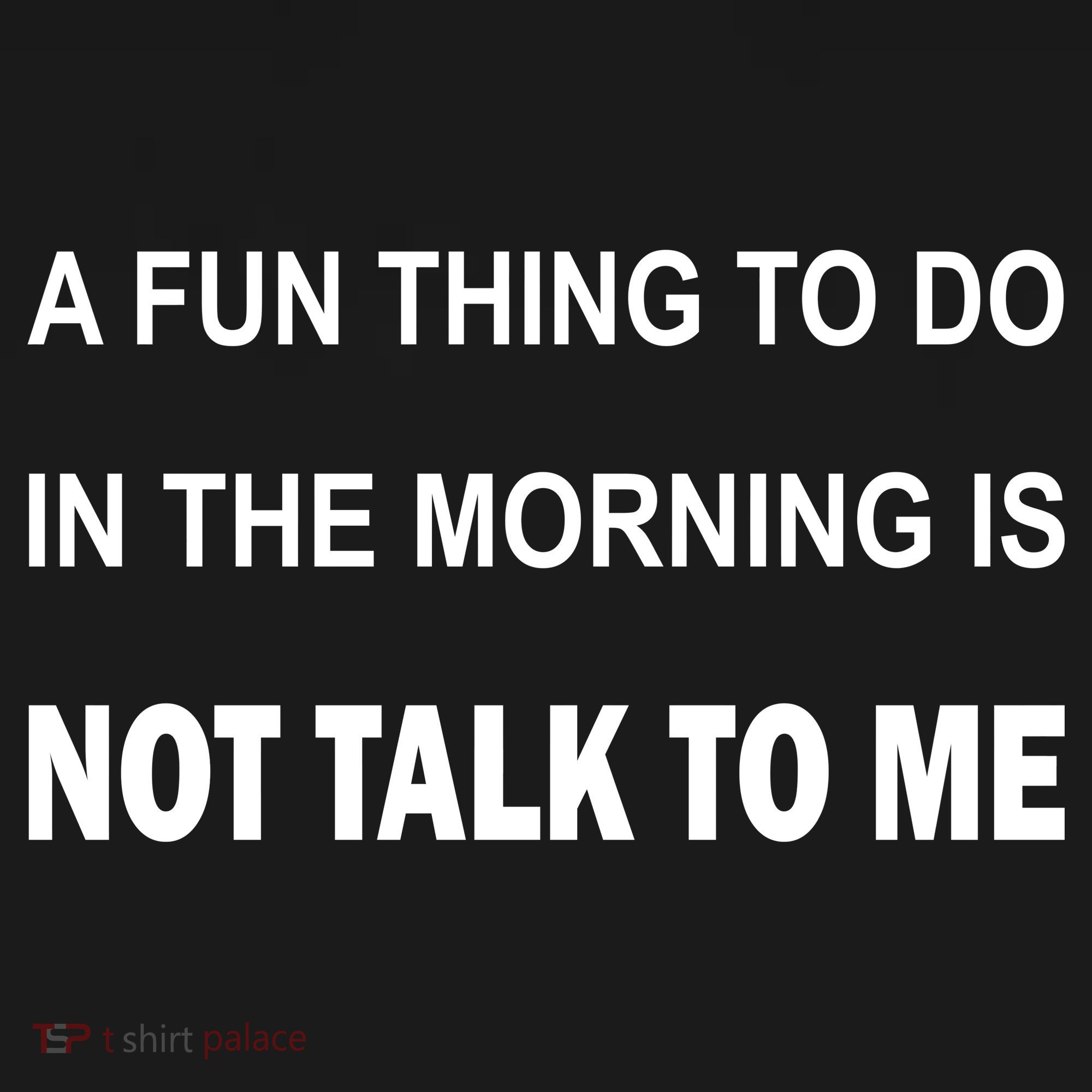 Fun Thing To Do In The Morning Is Not Talk To Me Sarcastic Ornament