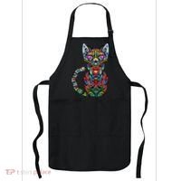 Fun Trippy Cat Apron thumb 0