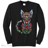 Fun Trippy Cat Sweatshirt thumb 0