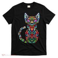 Fun Trippy Cat T-Shirt thumb 0