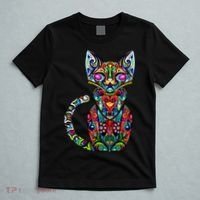 Fun Trippy Cat T-Shirt thumb 5