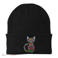 Fun Trippy Cat Beanie thumb 0