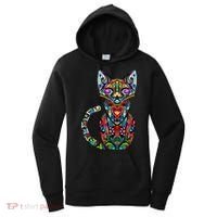 Fun Trippy Cat Women's Hoodie thumb 0