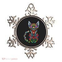 Fun Trippy Cat Ornament thumb 0