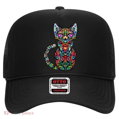 Fun Trippy Cat Hat