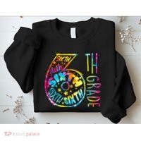 Fun Tye Dyed Sixth 6th Grade Sweatshirt thumb 2