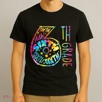 Fun Tye Dyed Sixth 6th Grade T-Shirt thumb 3