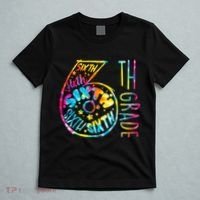 Fun Tye Dyed Sixth 6th Grade T-Shirt thumb 5