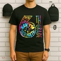 Fun Tye Dyed Sixth 6th Grade T-Shirt thumb 6