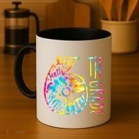 Fun Tye Dyed Sixth 6th Grade Coffee Mug thumb 4