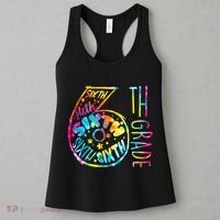 Fun Tye Dyed Sixth 6th Grade Women's Tank Top thumb 3